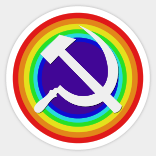 Gay Pride Communist Sticker